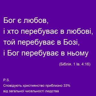 Бог є Любов