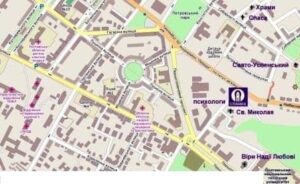 Карта Полтава СПАННА